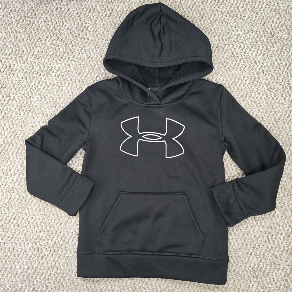 (2/$15) Under Armour Boys' Black Hoodie